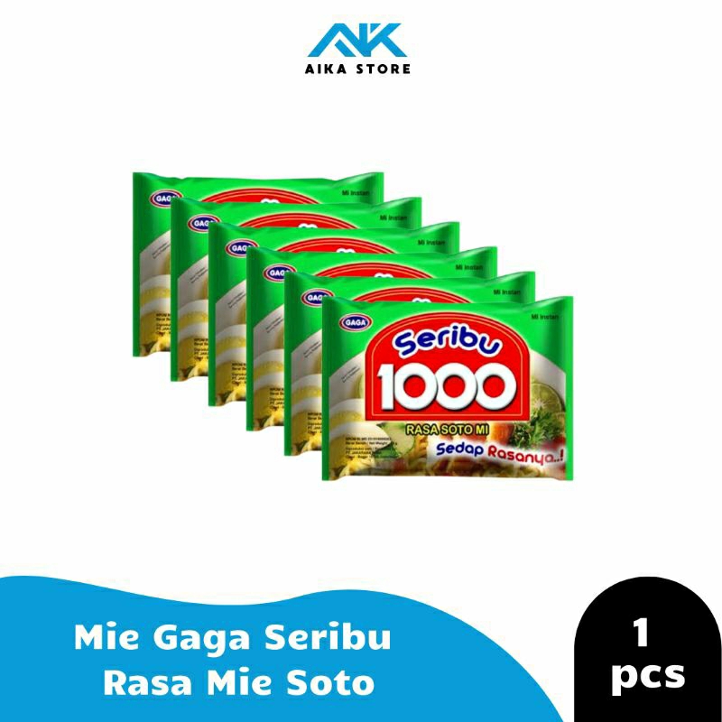

Mie Gaga Seribu 1000 Rasa Mie Soto