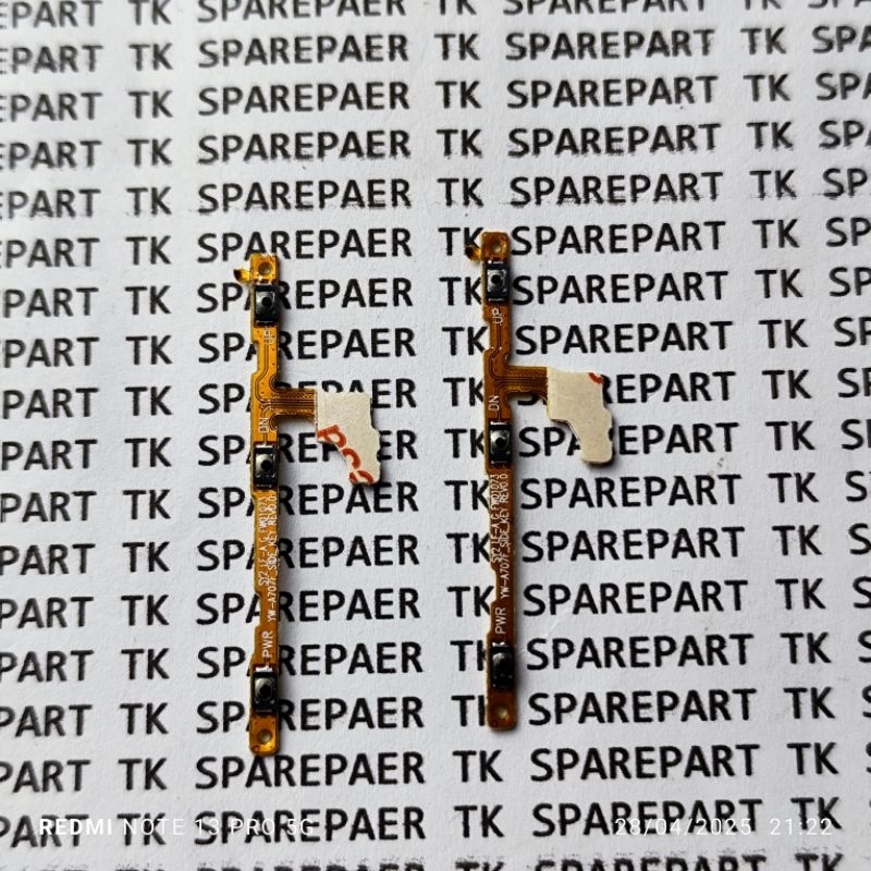 FLEXIBEL ON/OFF + VOLUME SAMSUNG GALAXY A70S / A707 ORIGINAL