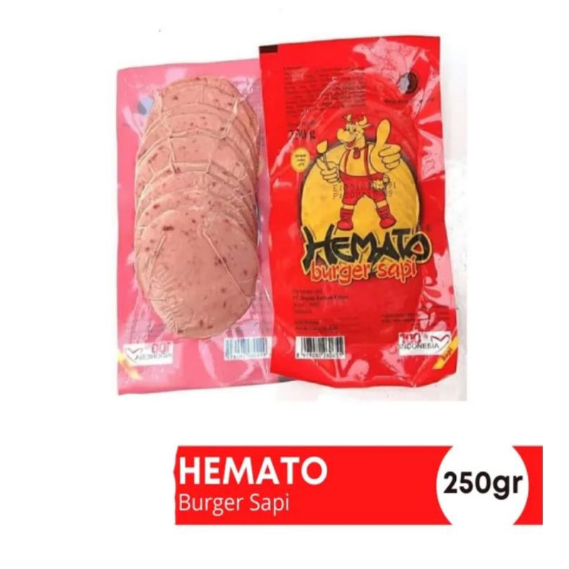 

HEMATO BURGER SAPI ISI 11PCS 250 GRAM