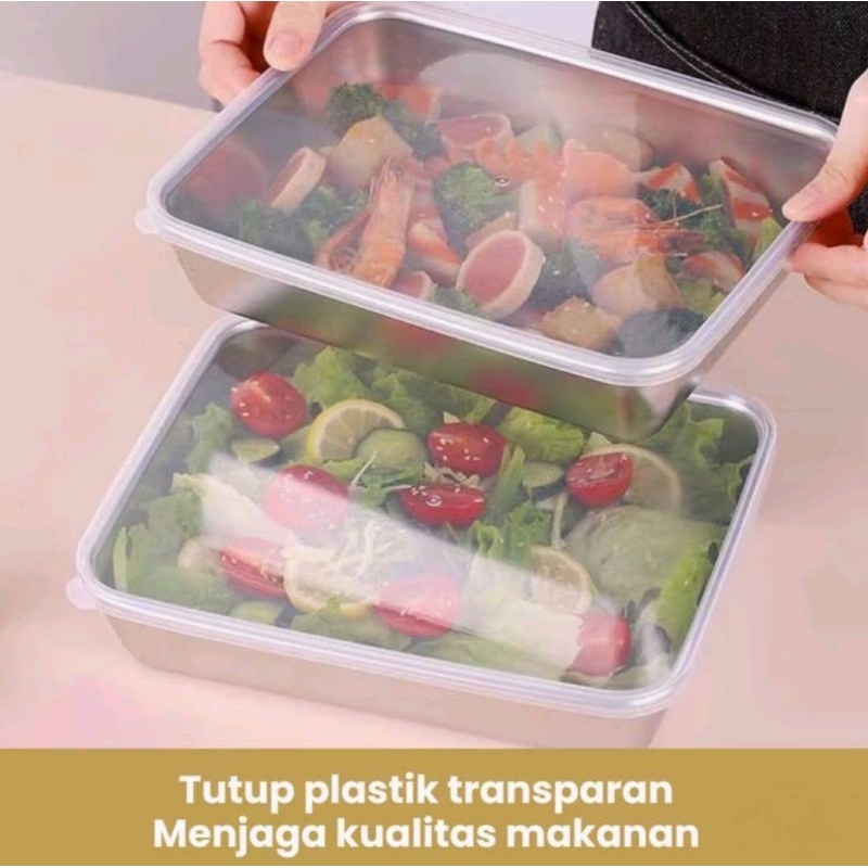 NAMPAN STAINLESS + TUTUP