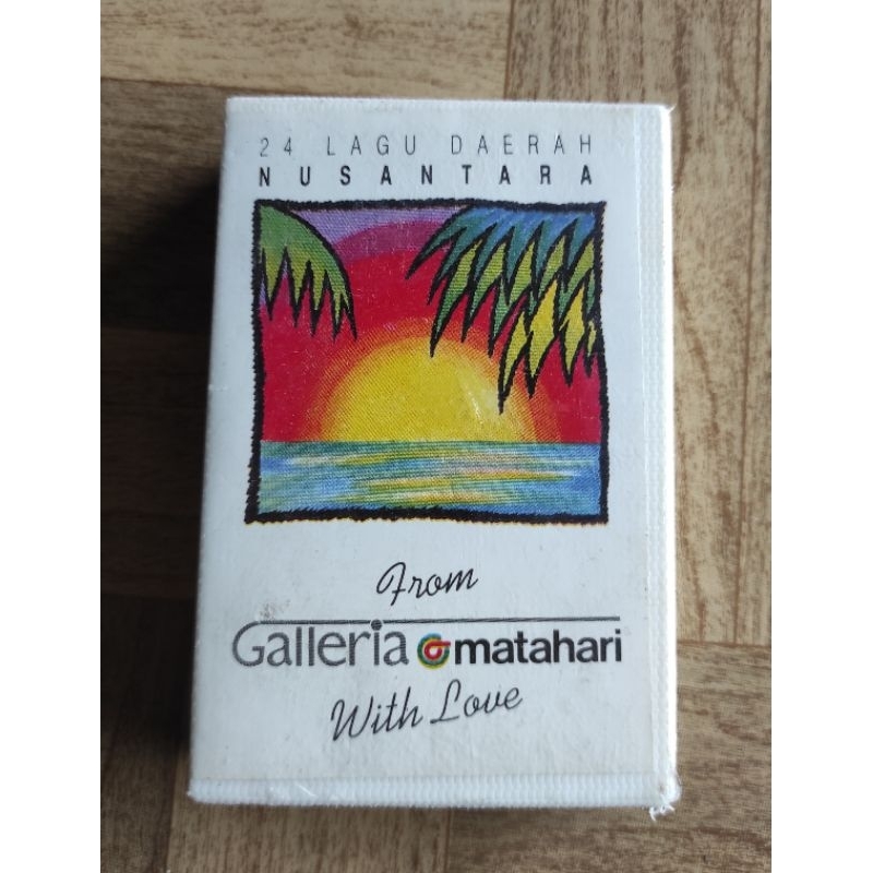kaset pita 24 lagu daerah NUSANTARA