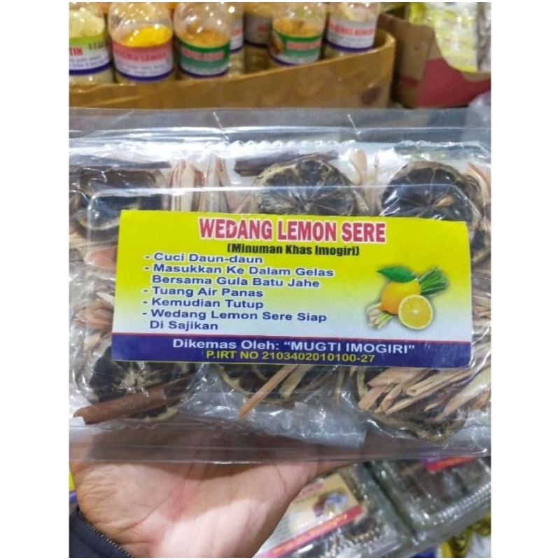 

wedang lemon sereh