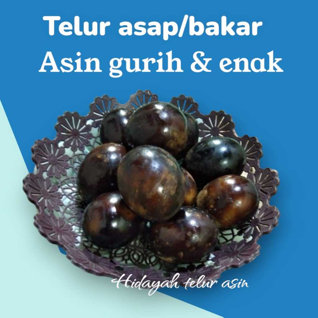 

Telur asap gurih isi 10 pcs ukuran besar FREE BUBBLE WRAP TEBAL