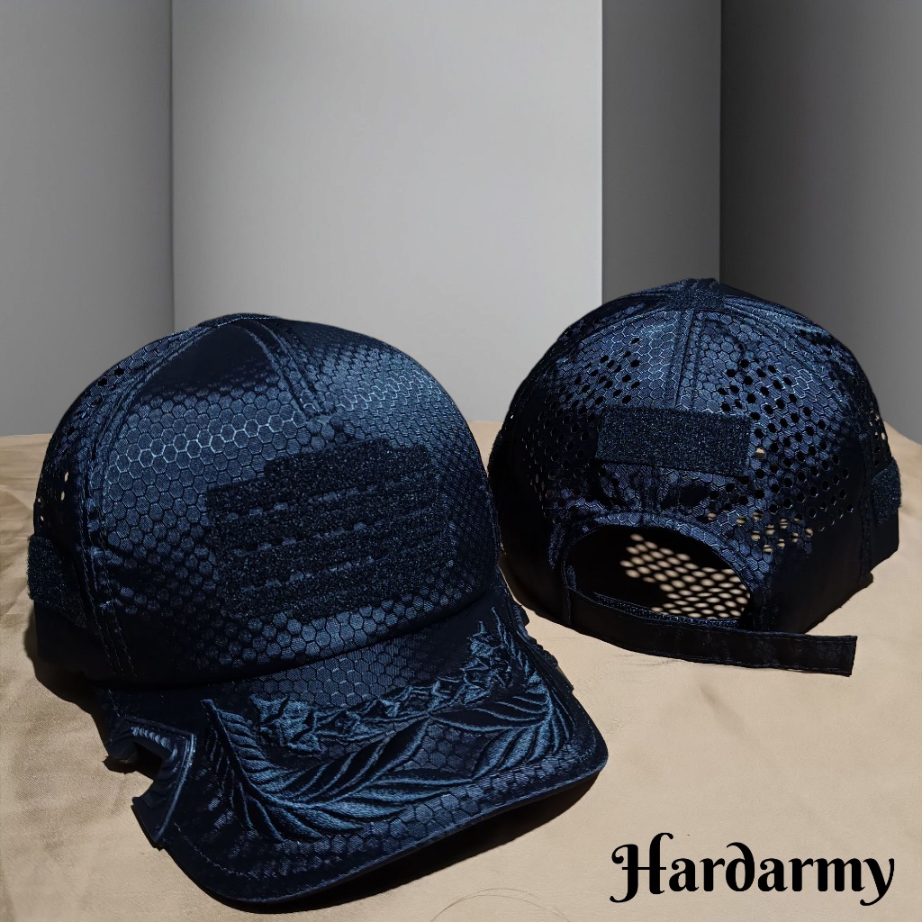 Terbaru//Topi Bordir Pati Polri//Topi Bordir Timbul//Topi Cordura//Topi laser tawon//