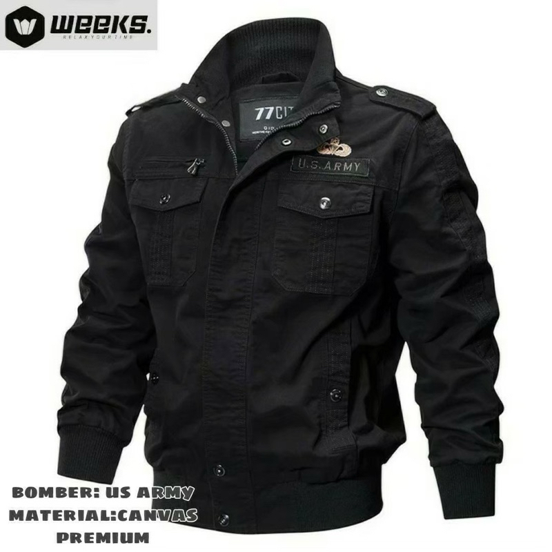 JAKET US ARMY / JAKET KANVAS PRIA / JAKET MOTOR / JAKET DISTRO