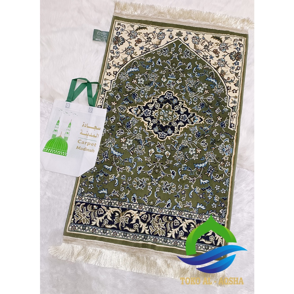 Sajadah Rawdah original madinah- hijau
