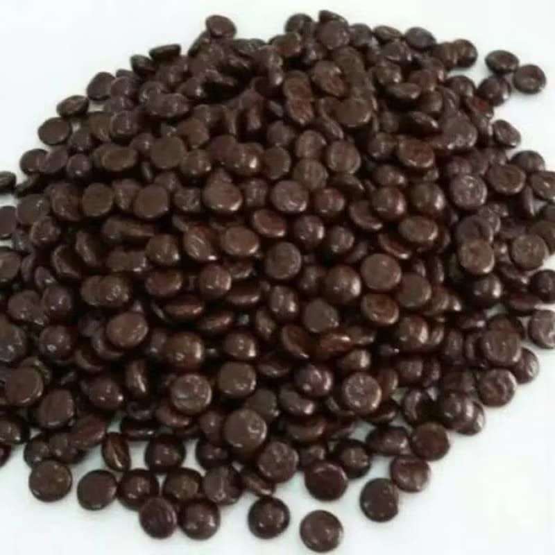 

CHOCO CHIPS L'AGIE CHOCO CHIPS COKLAT STG BULAT KEMASAN REPACKAGE 250/100GR