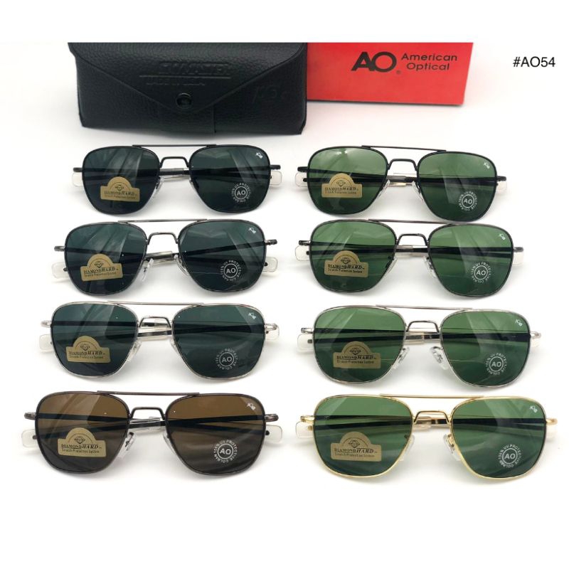 Kacamata AO American Optical Lensa Anti Silau / Kacamata Pilot