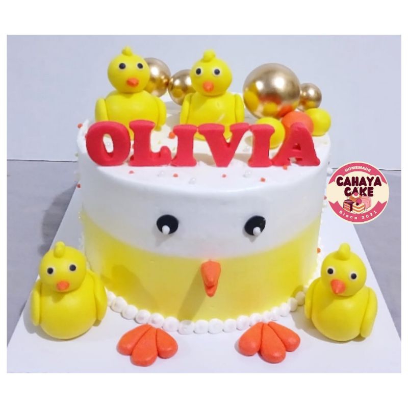 

Kue Ulang Tahun Bebek / Duck Cake / Kue Ultah Karakter Anak