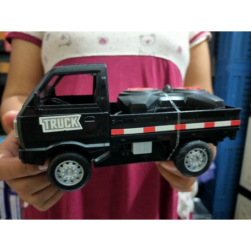mobil remot pikep,truk mainan remot control mainan edukasi