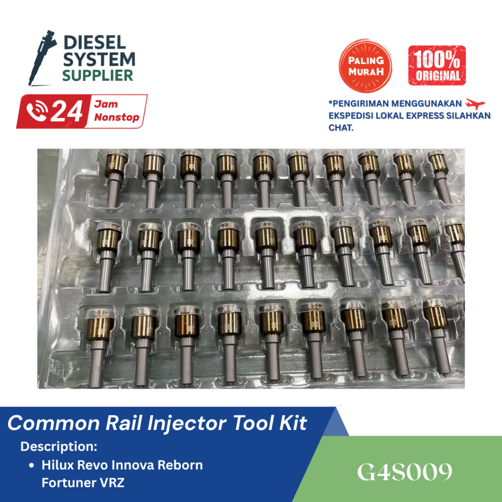 G4S060 Hilux 2Kd Nozzle Injektor Original Common Rail Kompatibel Toyota 23670-0E070 Ready Stock Jaka