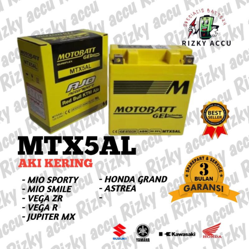 Motobatt MTX5AL