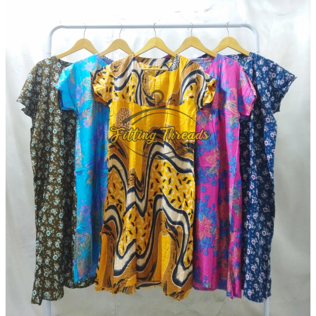 Daster Payung Jumbo Busui / Daster Payung Batik Rayon