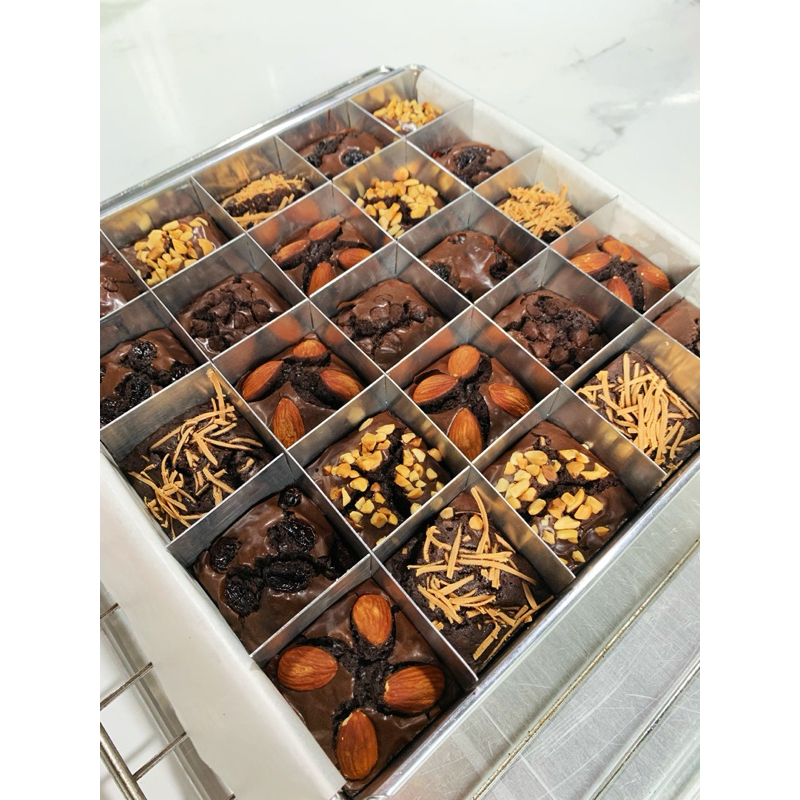 

brownies fludgy premium Belgian chocolate