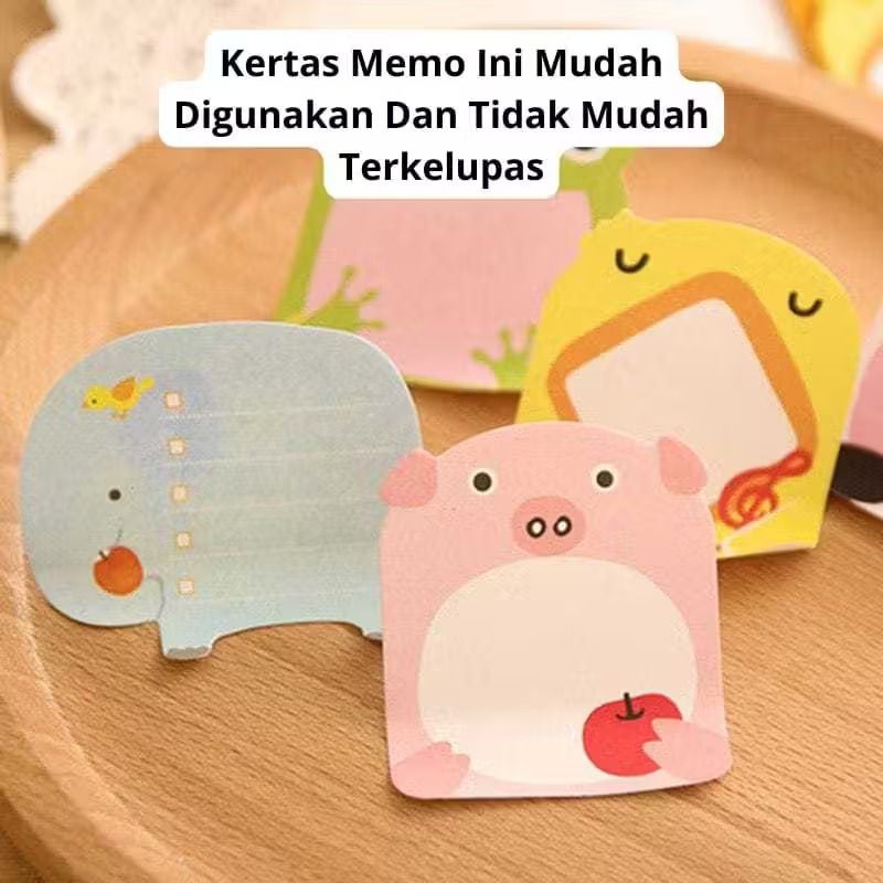 

Sticky Note Memo Motif Hewan Lucu KP212 | Memo Pengingat | Tempelan Kertas Catatan Pengingat Termurah
