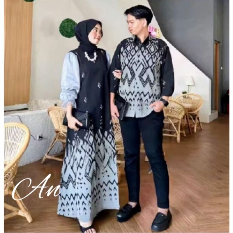 ANANTA ~ PROMO  SE Couple etnik , baju couple tenun ,gamis syar'i, GAMIS VIRAL, tenun jepara kemeja 