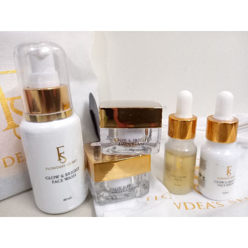 Flowdea Secret Skincare Glow & Bye Bye Flex