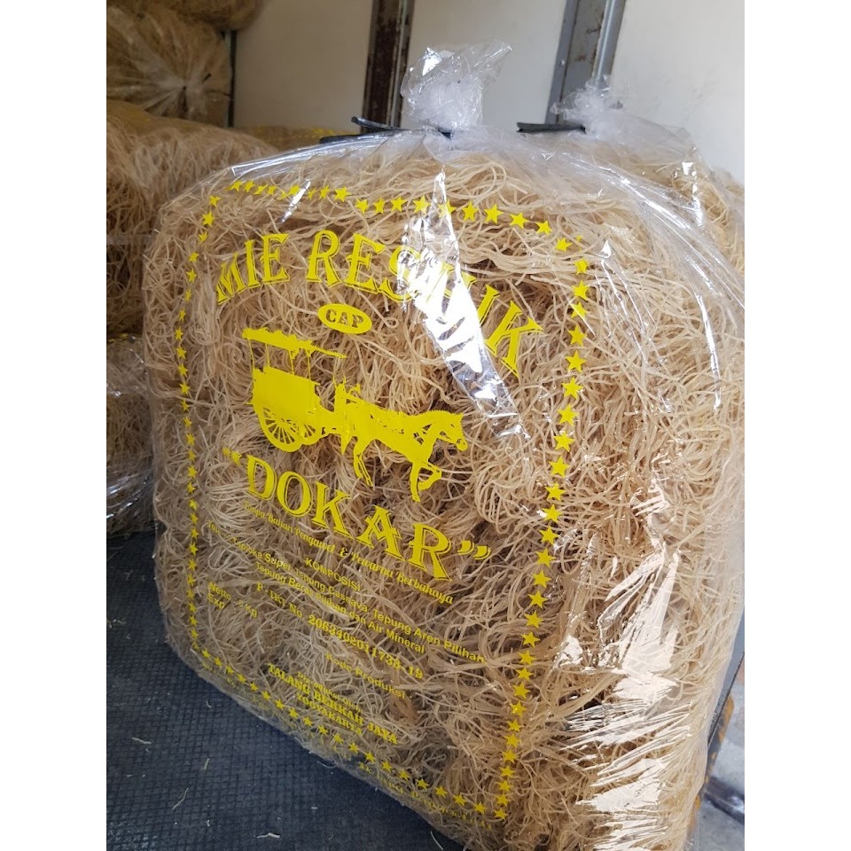 

Mie Letek Cap Dokar Asli Bantul Mie Sehat Bebas Gluten Kemasan 250gram