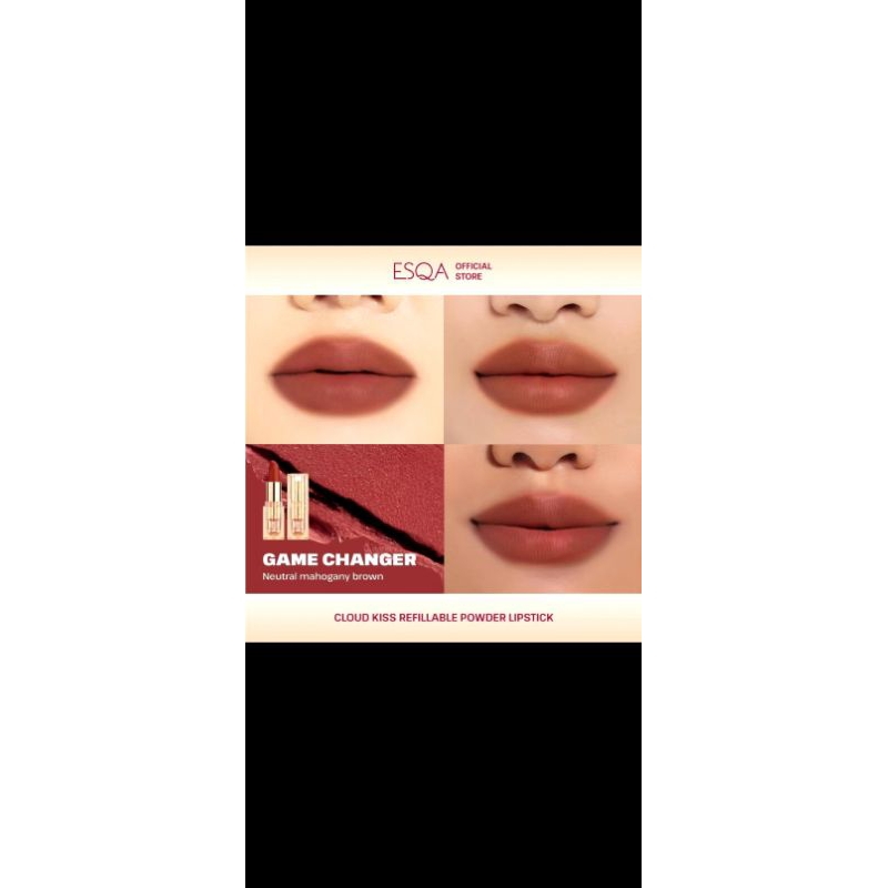 Esqa Cloud Kiss lipstik