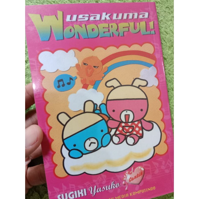komik manga usakuma wonderful tamat mulus sampul plastik