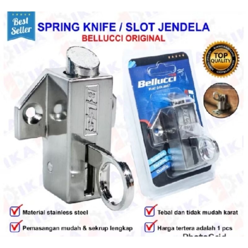 Spring Knip / Grendel kodok Bellucci / Spring knife bellucci