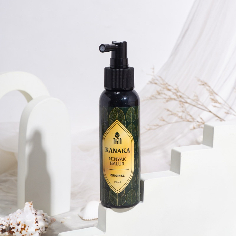 Kanaka 100ml minyak balur Pijat Urut Hangat Terapi Aromaterapi Nyeri dan Kesemutan Healing Alami Kut