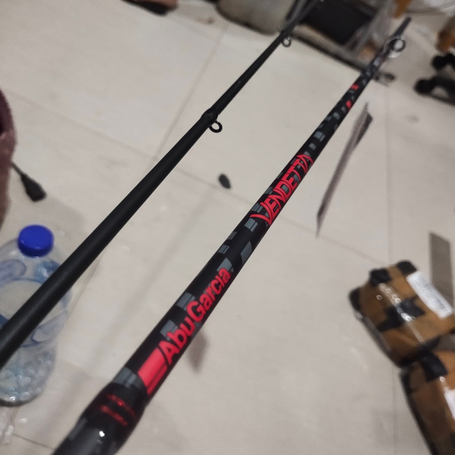 Joran Pancing Abu Garcia Vendetta II 662 MH BC Tanduk 198 cm Baitcasting