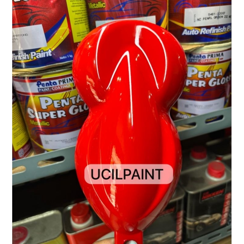 Cat Merah Ferrari pu/cat merah solid terang