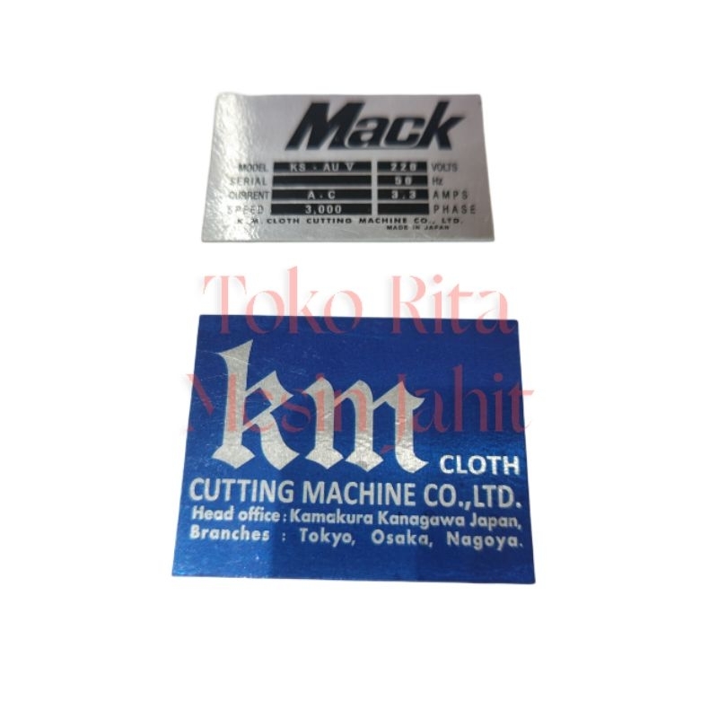 

merk seng mesin potong kain KM china