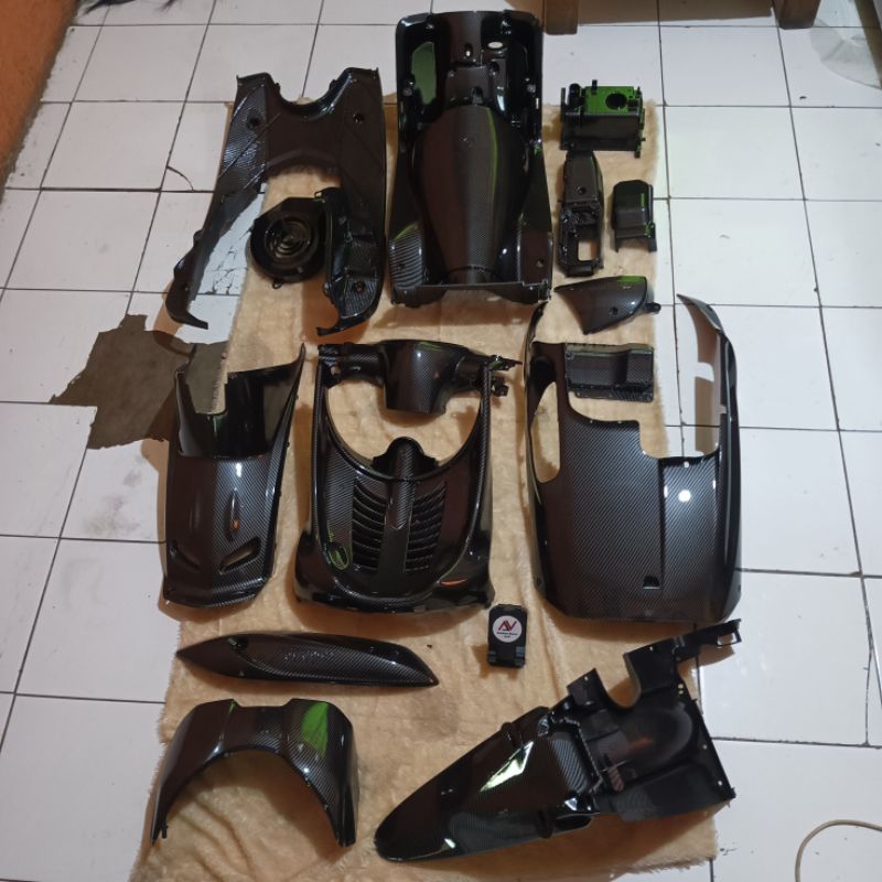 Full Body Kasar Mio Smile  Full Karbon Celup - Carbon WTP
