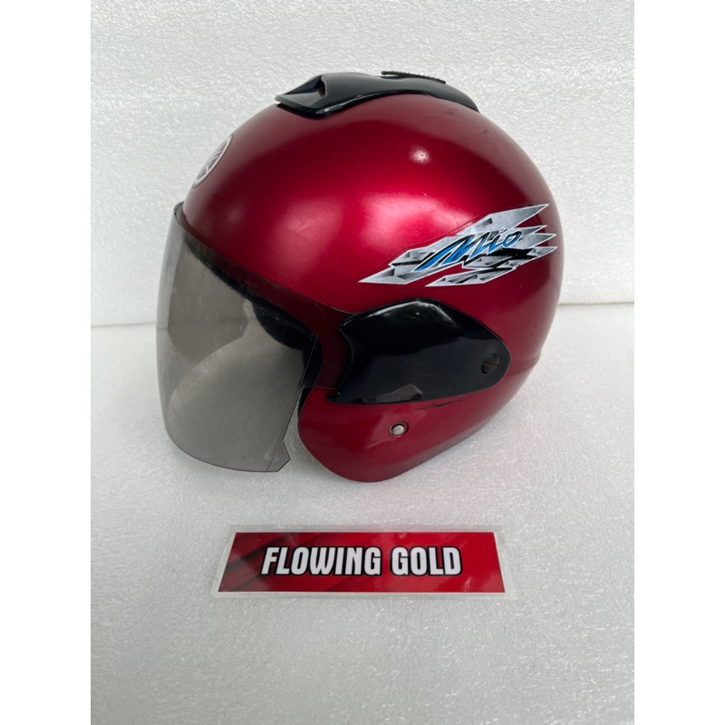HELM YAMAHA MIO SMILE MERAH ORIGINAL