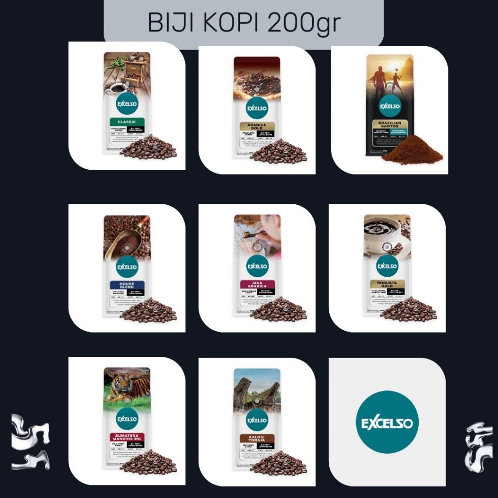 

Biji Kopi Excelso 200gr (semua varian) - Fresh Beans Premium
