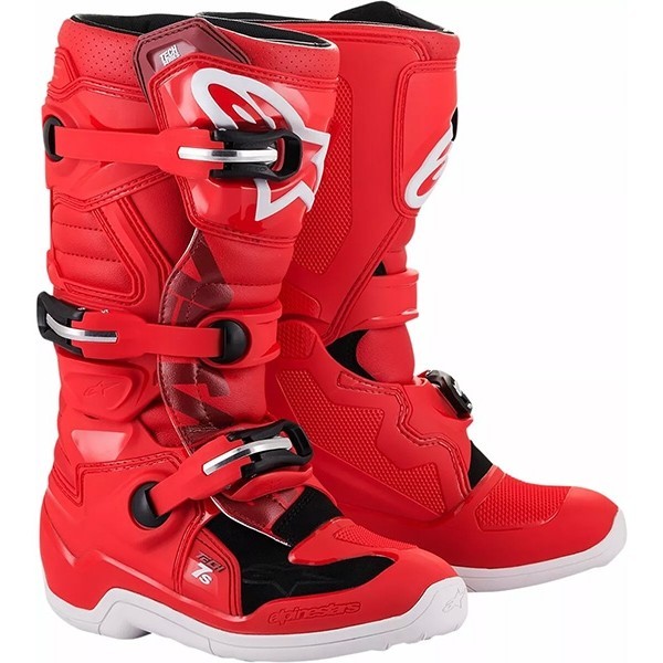 ALPINESTARS TECH 7S RED YOUTH / ANAK