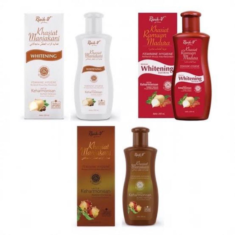 RESIK V PEMBERSIH KEWANITAAN KESET WANGI DAN BERSIH