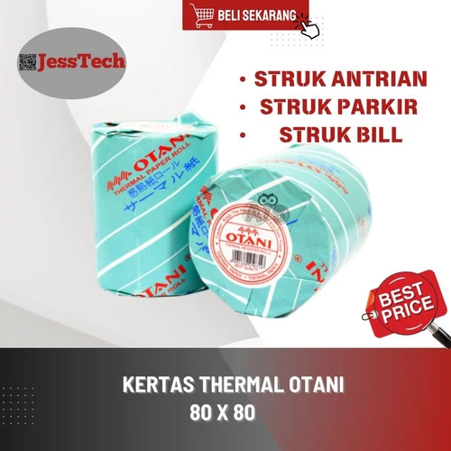 

Otani 80x80 mm Kertas Thermal Roll Printer Kasir Struk Bill 80 x 80