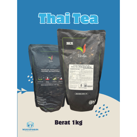 

VERLIN rasa THAI TEA powder drink minuman bubuk (1kg)