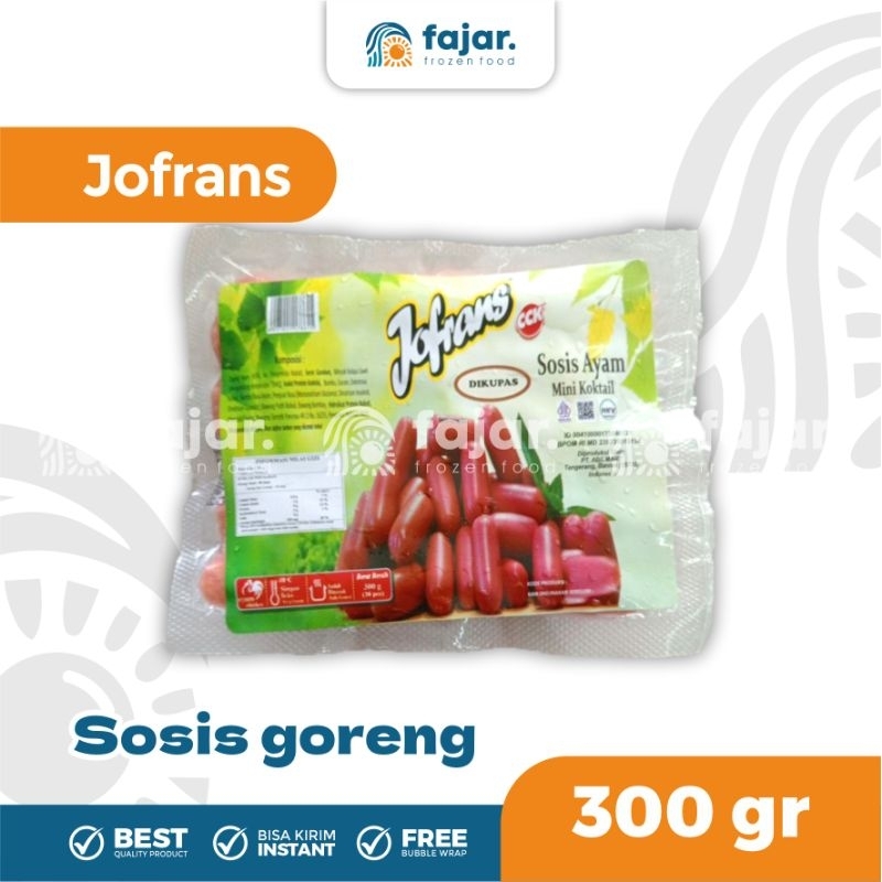

[Best Seller] Jofrans Sosis Goreng 300g