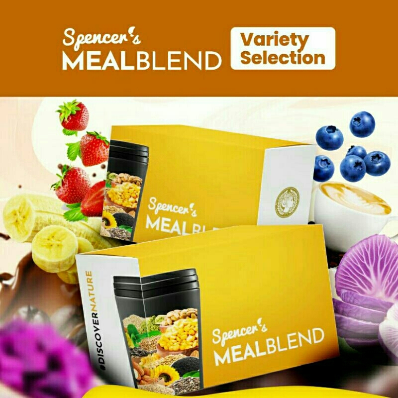 

Spencer's MealBlend - Meal Replacement Nutrisi Alami Breakfast dan Dinner untuk Bantu Nutrisi Harian