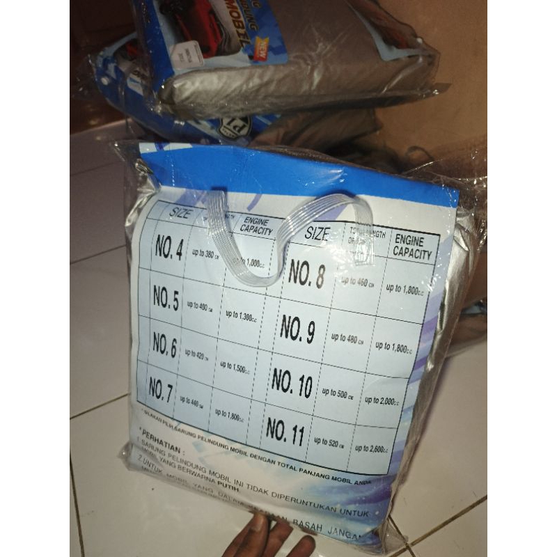 body cover gn rush/ sarung mobil rush + klik