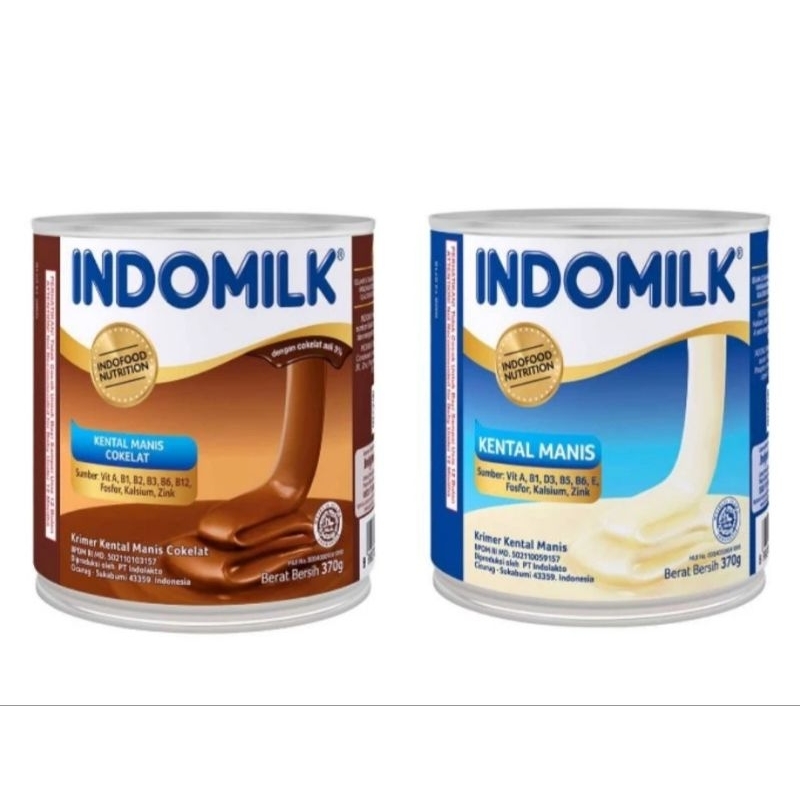 

Indomilk Kental Manis rasa coklat dan vanila