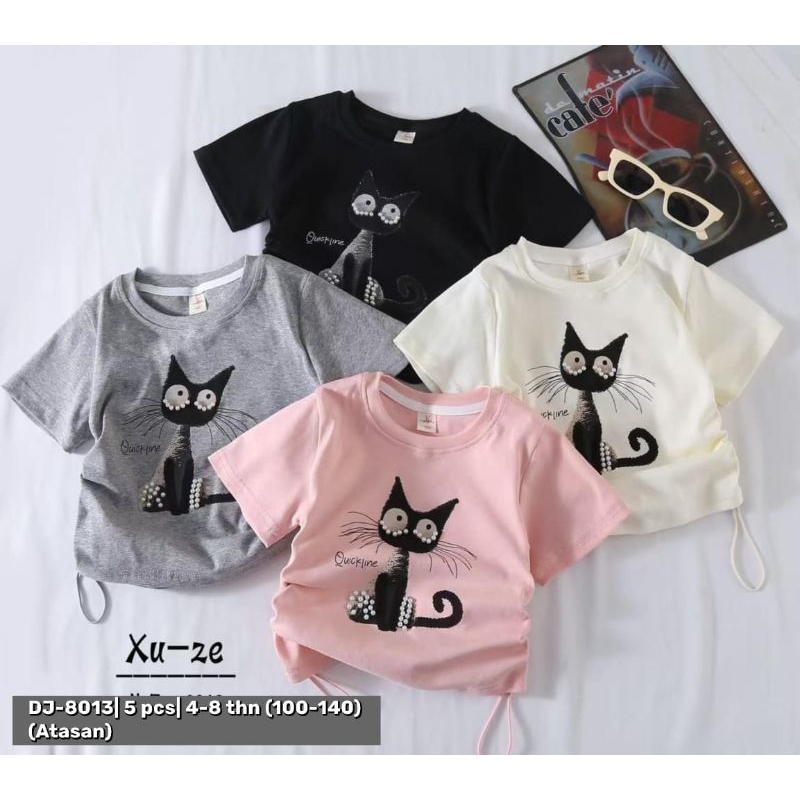Atasan Crop Anak Perempuan | 1 - 5 Tahun