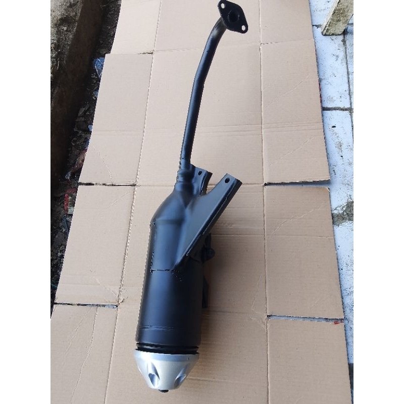 kenalpot Yamaha Xeon RC PNP Xeon GT 125 copotan original