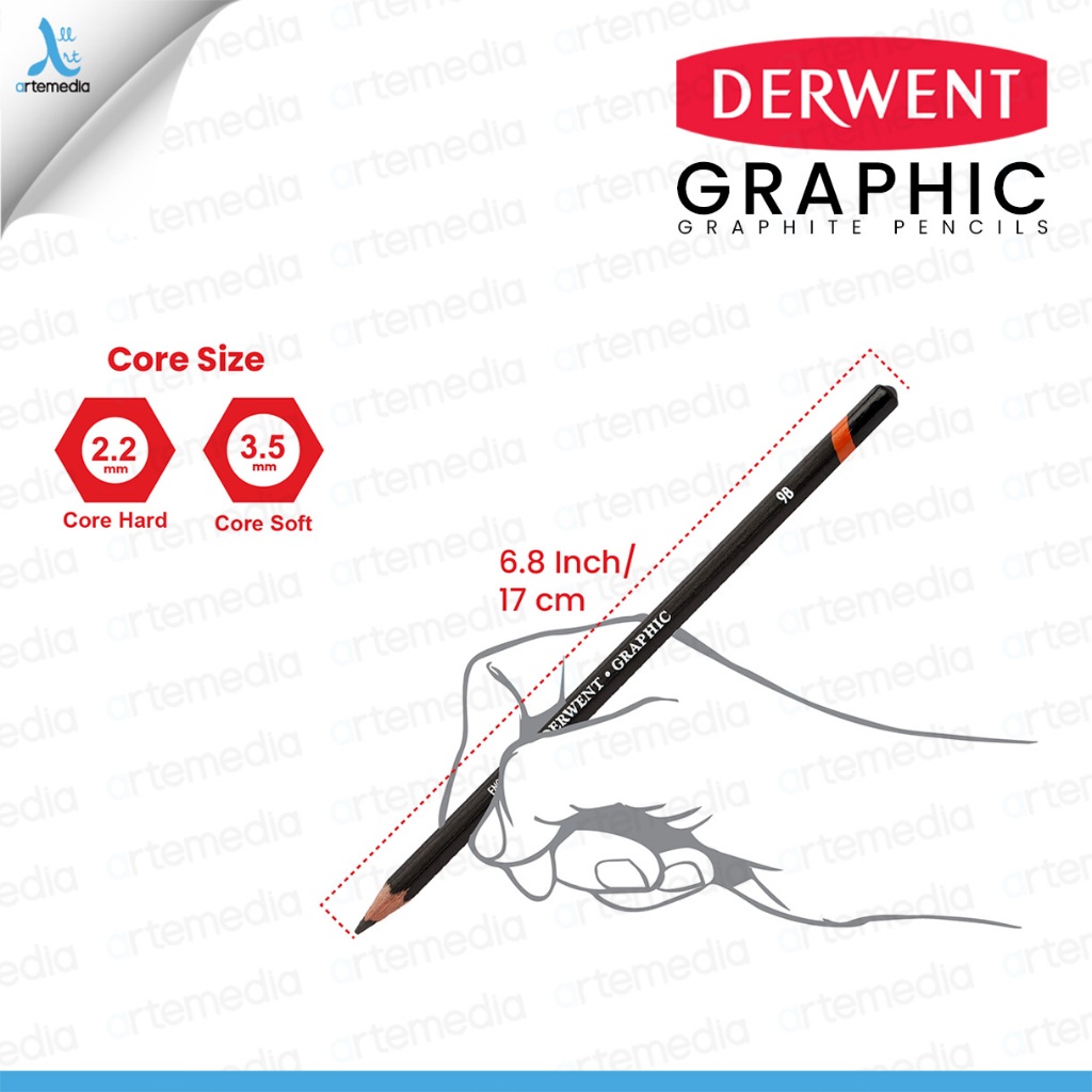 

RB Derwent Graphic Pencil Drawing Sketching Pensil Gambar