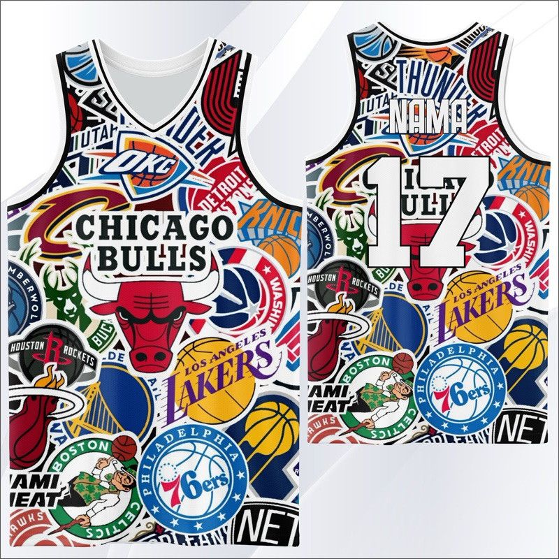 jersey basket custom Nama