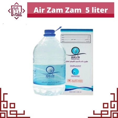 

(Free Tasbih) Original Zam Zam 5Liter Zamzam 5 Liter Oleh Oleh Haji Dan Umroh