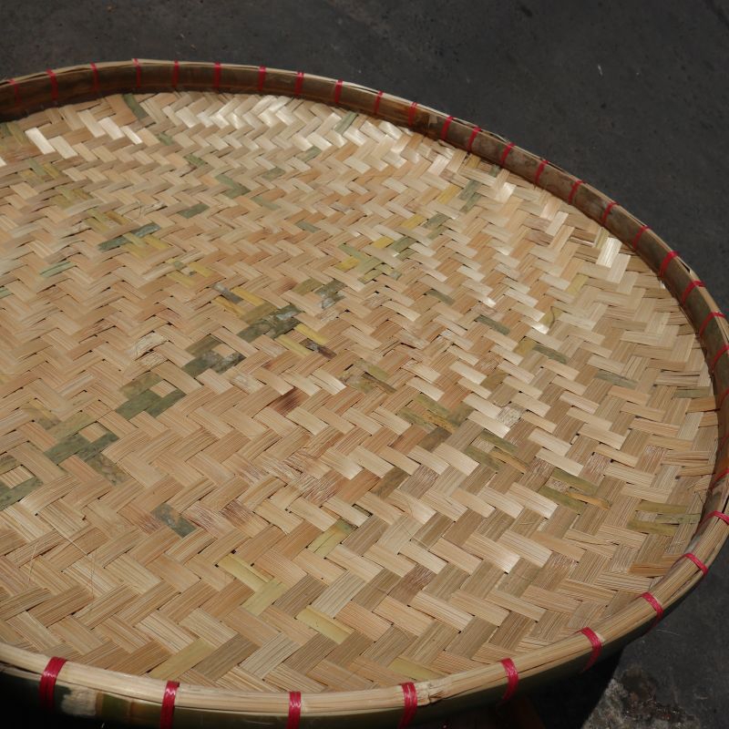 Tampah jumbo nyiru jumbo 80cm tampir bambu jumbo nampan bambu jumbo diameter 80cm