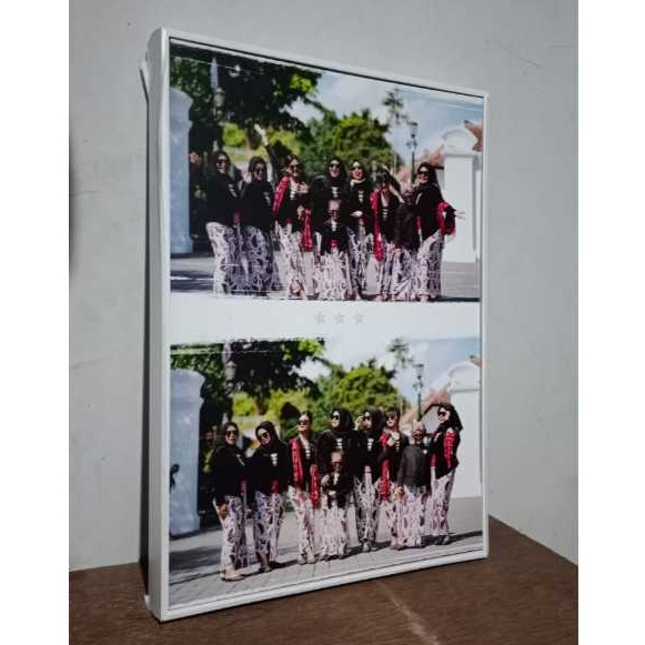 Cetak Foto Frame Blok Figura Nikahan Newborn Pre Wedding Wisuda Laminasi Doff