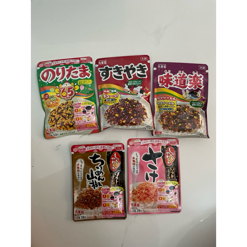 

MARUMIYA FURIKAKE RICE SEASONING - TOPPING ABON TABUR JEPANG (READY)