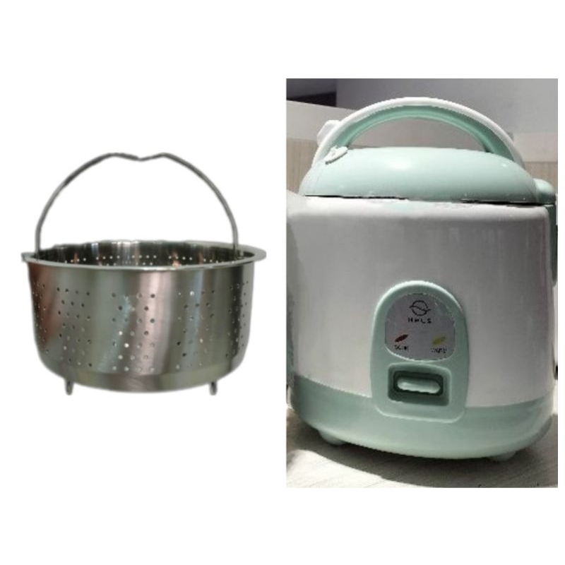 Sarangan Steamer berbahan Stainless Steel Low Carbo Utk Rice Cooker Kels Heyli Mini Multi Cooker
