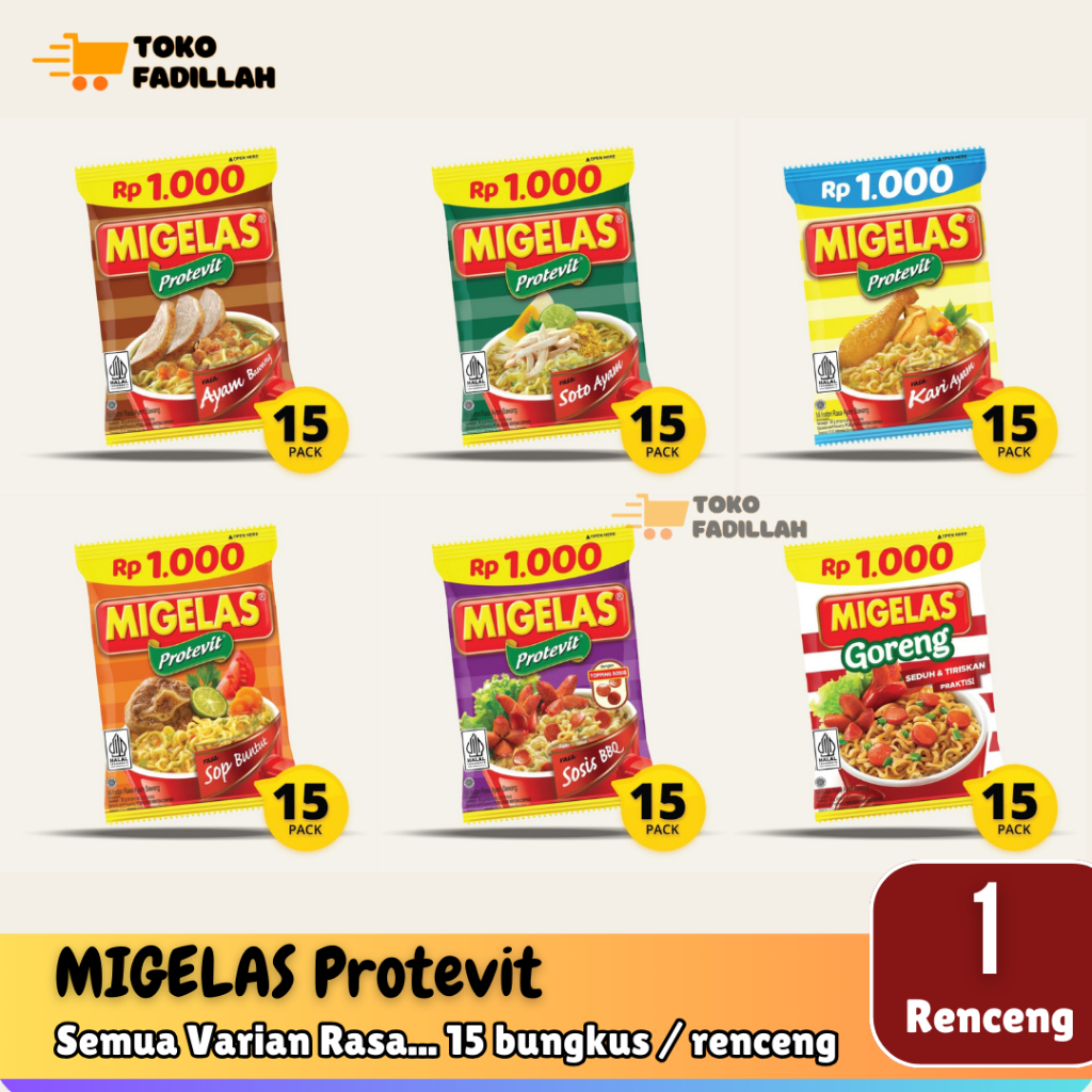 

MIGELAS 1000an 1 Renceng isi 15 pcs